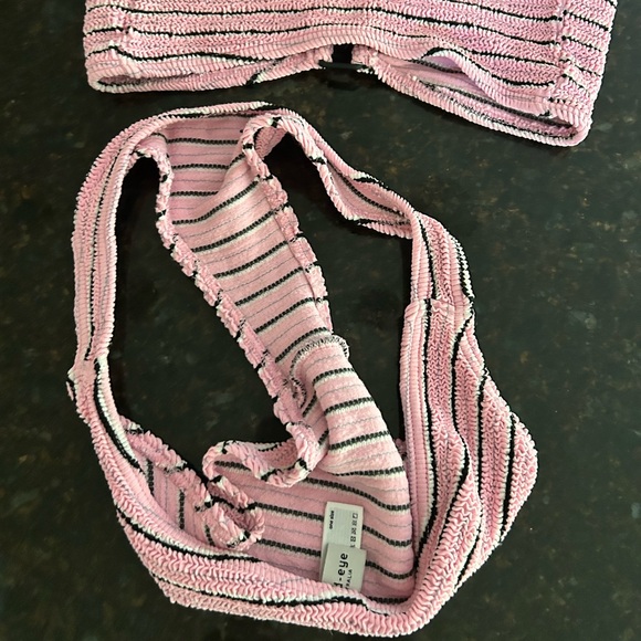 Bond Eye pink pastel stripe SET - Picture 6 of 9